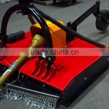 Tractor Rotary Slasher Mower with PTO, Tractor Mower with Rear Wheel, 3Point Slasher with Rear Wheel