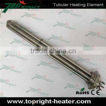 3kw stainless steel electric tubular heater and water immersion heating element