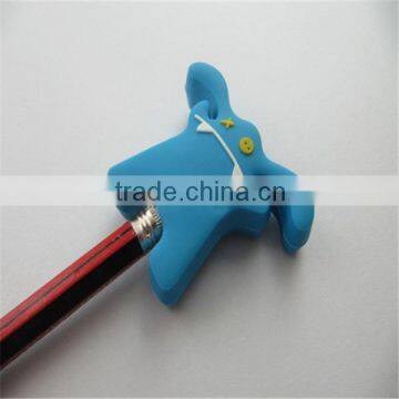 custom soft pvc pencil topper for kids