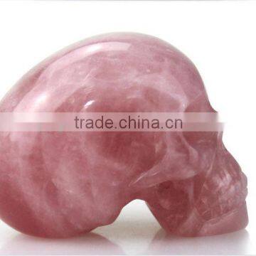 China Natural Crystal Quartz Skull,hand Carved Crystal Skull for Sale photo-2