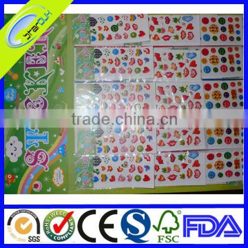 3d soft puffy stickers