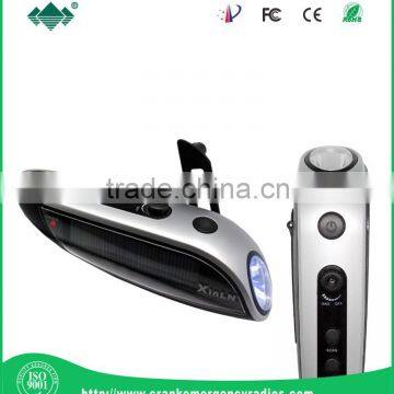 Solar Power Product Torch With FM Radio Speaker
