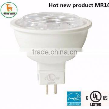 WestDeer Energy Star/UL Listed led bulbs MR16 Beam Angle 36 degree 6.5W lighting bulb Popular in USA market