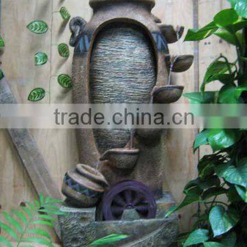 resin water fountain garden fountain indoor fountain