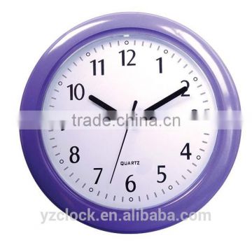 Good Quanlity Silent wall clocks 10" cheap plastic clock YZ-3505B