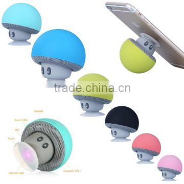 Xmas Gifts Mushroom Bluetooth mini speaker / phone holder bluetooth speaker / Handsfree Stand Holder speaker