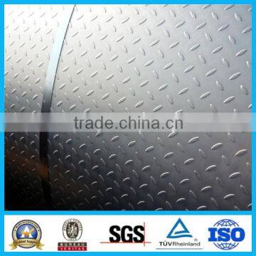 SS400 hot rolled checkered steel plate,steel checkered plate