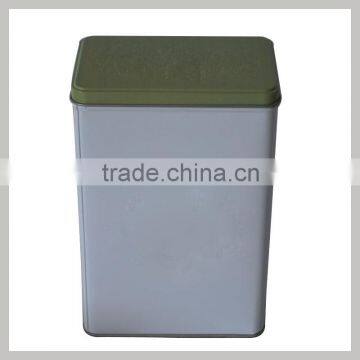 Popular Rectangle Metal Tea Tin Can / Coffee Tin Box/tin Coffee Packaging Box