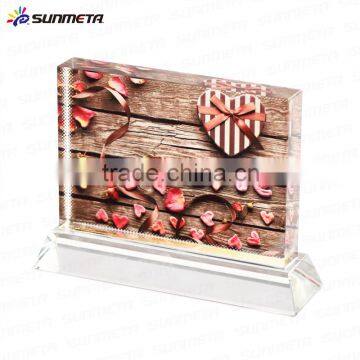 Sunmeta Home Decoration Blank Sublimation Product Heat Press Crystal (BSJ08B) photo-3