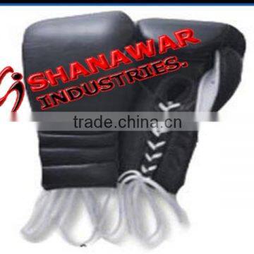 Cow Hide Leather Boxing Gloves
