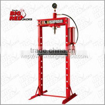 Torin BigRed 20 Ton Pneumatic Hydraulic Shop Press With Meters