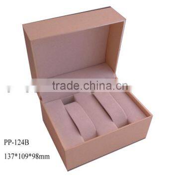 PP-124 easy carry watch box for two pieces