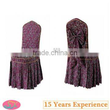 Hot selling Low price Wholesale chiffon chair cover