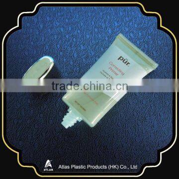 D30 super flat cosmetic tube and electroplate cap