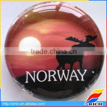 Best selling designer custom Norway souvenir cool fridge magnets cheap