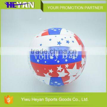 Beautiful hot sale colorful pu volleyball