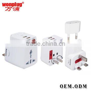 New Patent All in One Usb Taiwan Travel Adaptor With Many Colors and Low Price photo-3