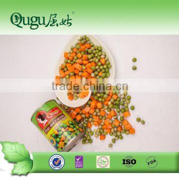 mixed diced carrot green peas canned food supplier