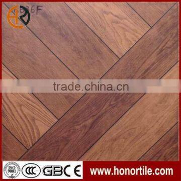 China made rustic floor tile bown color