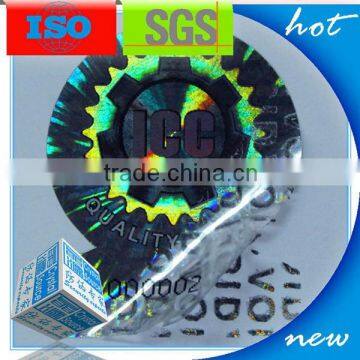 hologram 3d serial number sticker printing printed stickers