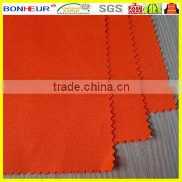 HV Orange 50%cotton 50%polyester Twill DWR Fabric for Workwear(ART.TPC193)