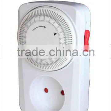 24H daily Norwegian plug ON-AUTO switch Indoor Mechanical Timer