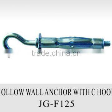 hollow wall anchor with hook C hook