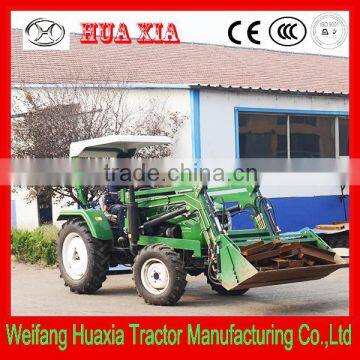huaxia hot sale small tractor front end loader in china