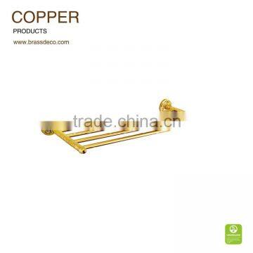 China supplier golden plated LU801 3G copper single towel back