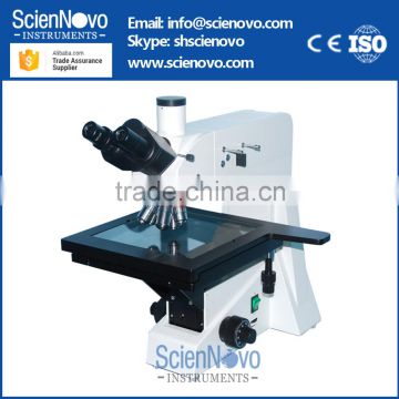 China great Scienovo XJL-101A hotsale cheapest upright metallurgical microscope 50X~800X