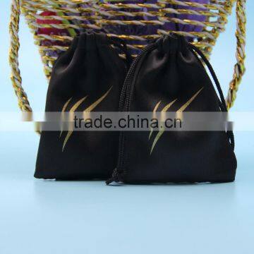 Satin jewelry bag drawstring satin pouch satin bag