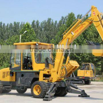 small wheel excavator