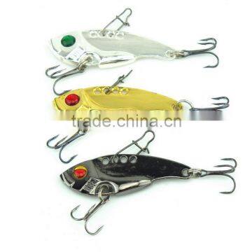 11g 5cm VIB Metal Spoon Fishing Lures Bass CrankBait Crank Bait Tackle Treble Hook