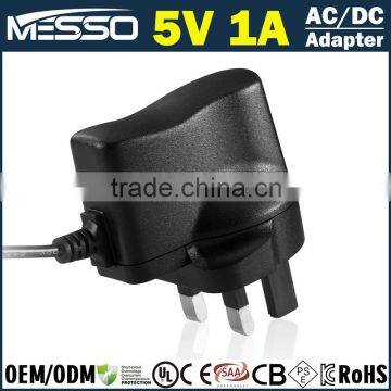5V 1A Adapter 5W Led Lighting Light Lamp Bulb Strip Flashlight AC DC Power Adapter photo-2