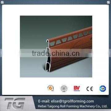 high quality low price roller shutter door slats roll forming machine