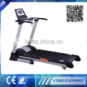 DC motorized treadmill with cylinder& incline/Hourgap fitness