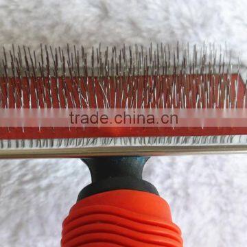 Soft Tender Touch Slicker Brush for Cats Pet Brush With Deshedding Tool photo-4