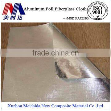 Building Construction Material Aluminum Foil Fireproof Fabric