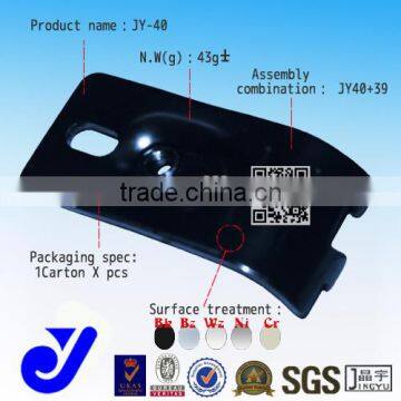 JY-40|1/4-20 THREAD blue zinc fastening steel connector