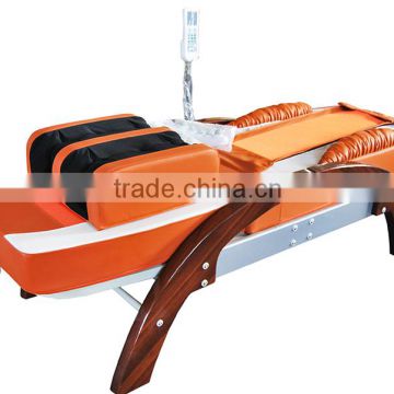 Air Squeezing Whole Body Acupressure Massage bed / CE Automatic Jade Electric Massage Table