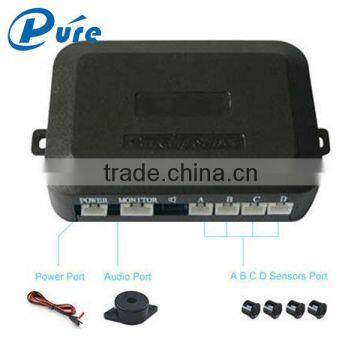 High-tech processing and easy installation simple reversing aid buzzer parking sensor with alarm by three-step Bibi sound