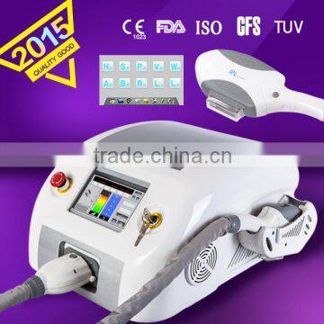 2015 top sales IPL Skin care beauty equipment ipl thread vein IPL laser depilacion machine