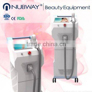 Portable mini Strong Power!!! 808nm Diode LaserHair Removal Machine With CE Approved / Real Advanced Laser Home Hair Remover