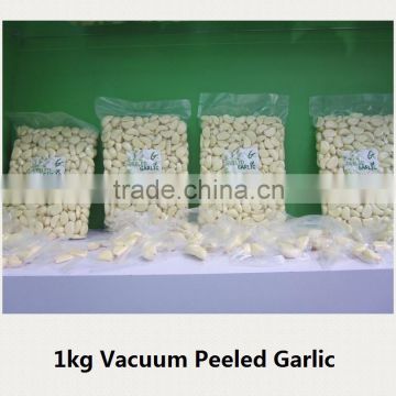 Peeled Garlic Vacuum Pack for Europe Market