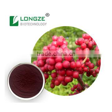 Herb Extract Powder Anthocyanidins Elderberry Fruit Extract Powder Sambucus williamsii with Anthocyanindins 25%