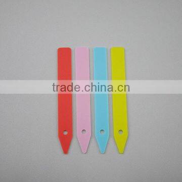 4 Inch Gardening Plastic Assorted Colored Pointed Plant Tag