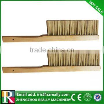 Beekeeping tool wooden handle britsle bee brush