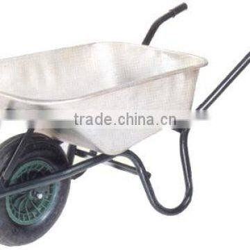 Galvanized tray Heavy Duty Wheelbarrow