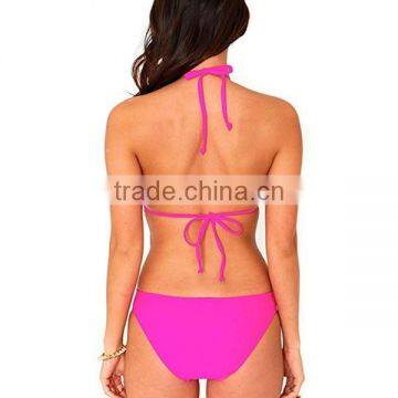 2017 Wholesale Fashion One -piece Swimwear With Tassels photo-4