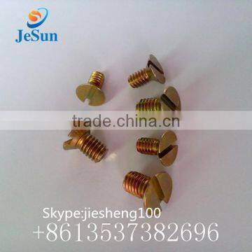 Stainless steel A3 slotted flat countersunk head cap screws+86 13537382696